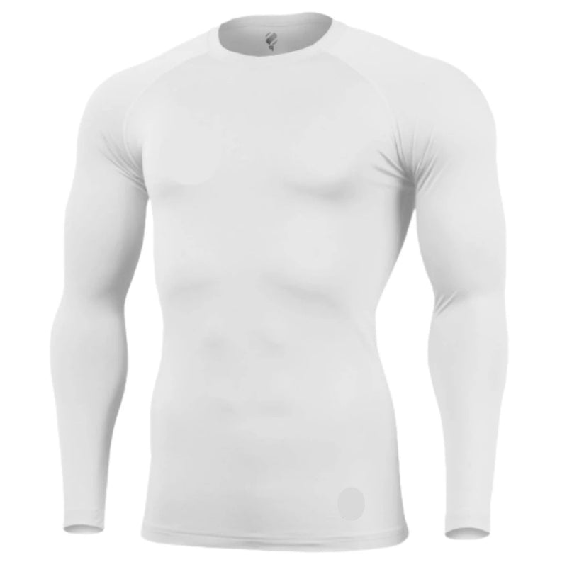 Camisa Térmica Proteção Uv 50+ Segunda Pele Camiseta Blusa Malha Fria Unissex Academia Manga Longa