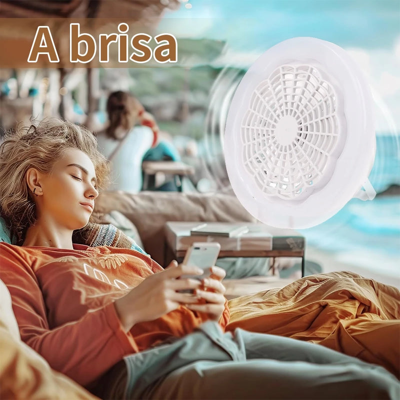 Ventilador Lâmpada De Teto Ajustável Luz 30W Led Baixo Ruído Controle Remoto Incluído