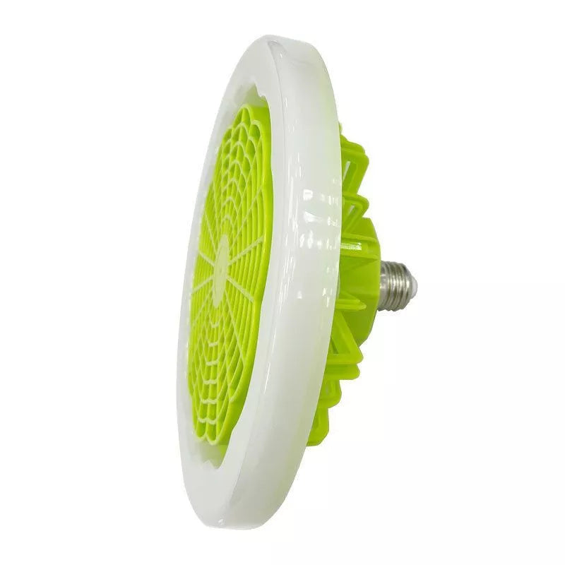 Ventilador Lâmpada De Teto Ajustável Luz 30W Led Baixo Ruído Controle Remoto Incluído